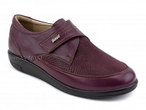 231161 Сурсил-Орто (Sursil-Ortho), туфли для взрослых, кожа, стрейч, бордовый, полнота 5 в Симферополе