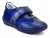 2436-132,522  Тотто (Totto) кроссовки детские ортопедические профилактические, кожа, синий. в Симферополе