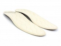 198 Педаг (Pedag) Стельки-супинаторы взрослые ортопедические с покрытием из натуральной шерсти Viva Winter в Симферополе