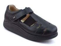 141608W Сурсил-Орто (Sursil-Ortho), туфли для взрослых , ригидная подошва, диабетическая подкладка, кожа, черный, полнота 11 в Симферополе