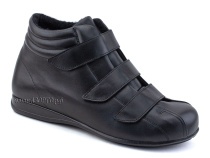 5008-02-1 Плюмекс (Plumex), ботинки для взрослых зимние, натуральная шерсть, кожа, черный, полнота 10 в Симферополе