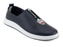 K231-R-LG-04-S (41-43) Кумфо (Kumfo) туфли для взрослых, перфорированная кожа, синий в Симферополе