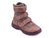 210-217,0159(1) Тотто (Totto), ботинки зимние, ирис, натуральный мех, кожа. в Симферополе