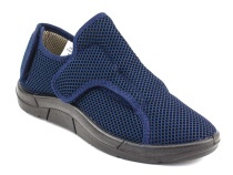 010ПБ-Ж-Т4 С  (77202-33386) Алми (Almi), туфли для взрослых, текстиль, синий в Симферополе